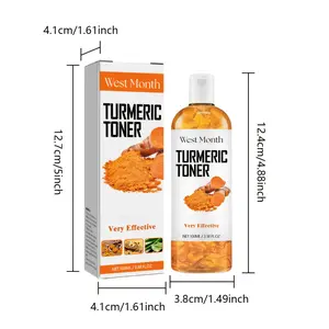 Turmeric Toner, Moisturizing Skin, Firming Facial, Skin Care, Suitable For All Skin Types, Containing Collagen And Turmeric Extract, Making Skin Smooth