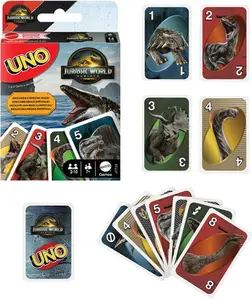 UNO: Jurassic World: Rebirth Edition  [COLLECTIBLES] Card Game, Table Top Game