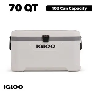 Igloo 70 Qt Latitude Marine Ultra, White and Moonscape