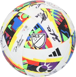 San Jose Earthquakes Autographed Match-Used Soccer Ball from the 2024 MLS Season with 21 Signatures - AE18348 - Fanatics Authentic Certified