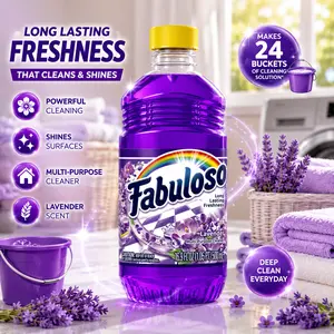 Fabuloso Lavender Multi-Purpose Cleaner 3 Pack – Floor Cleaner & Household Cleaning Liquid 16.9 floz