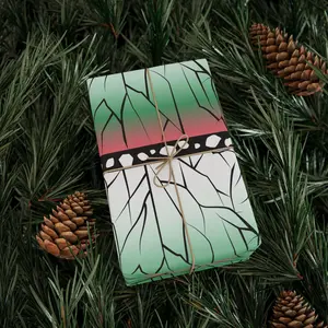 Demon Slayer Shinobu Kocho of Kimetsu no Yaiba Kimono Pattern Wrapping Papers_
