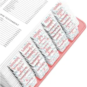 - Rosy Pink   Tabs for Old and  Testament, 80 Large Print Tabs for  Study, Water-Resistant and Durable  Index Tabs for Women and Men - 1.7" Wide