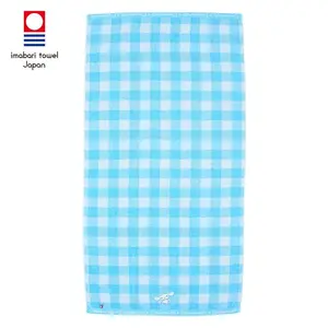 Cinnamoroll Gingham Imabari Bath Towel