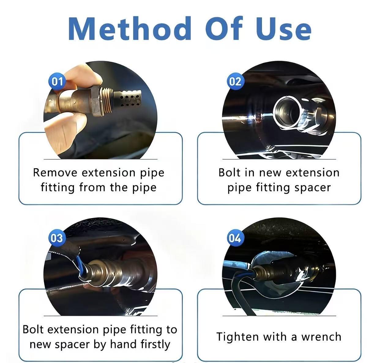 Mini Universal Oxygen Sensor Adapter