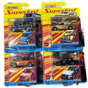 Matchbox Superfast series -Jeep ,Ford Sedan , Range and Ford Crown - Scale 1:64