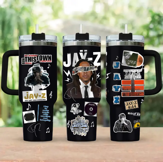 Jay Z Rapper Tumbler, Gift For Fans, Tumbler, Rapper Hiphop