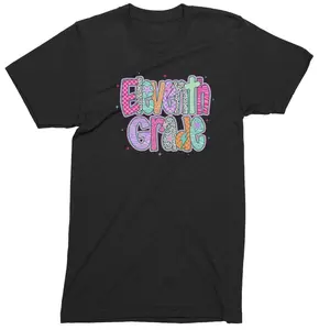Eleventh Grade Extra Colorful Back to School Men's T-shirt