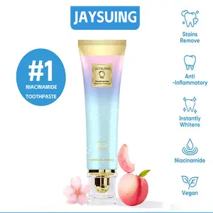 BodyAccel Whitening Toothpaste Probiotic , Free of Fluoride, Nicotinamide, Anti plaque, Oral Health Management Teeth Whitening Solution