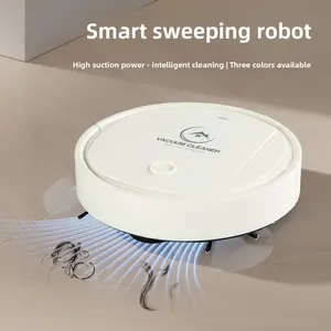 Cross-border sweeping robot, fully automatic household mini cleaning machine, USB rechargeable smart vacuum cleaner, gift wholesale
