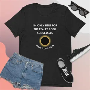 Total Solar Eclipse Shirt, Solar Eclipse 2024, Unisex Shirt, Sun and Moon