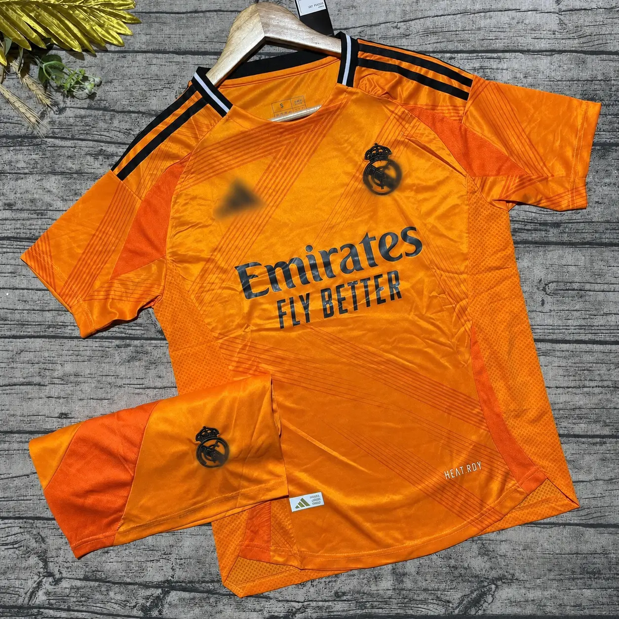 2024/25 Men's Away Football Shirt (Orange)
