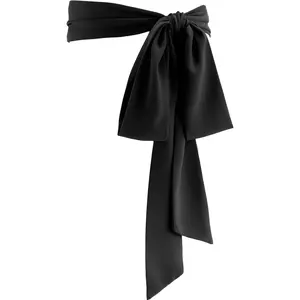 Women Chiffon Sash Belt Dress Sash  Bridal Wedding Belt 50s Accessories 3'' Wide