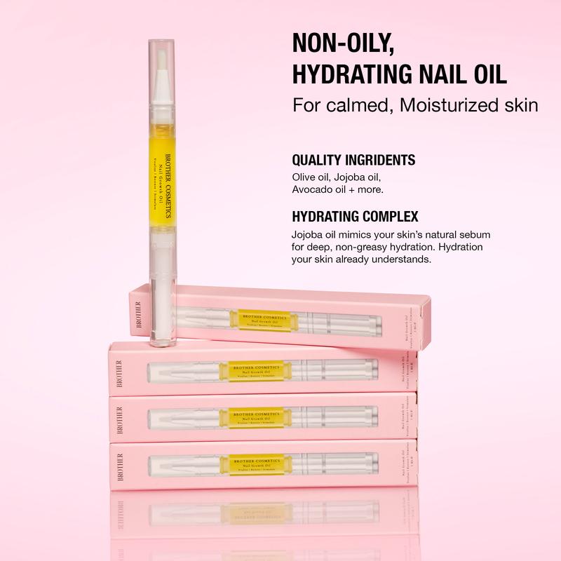 Brother Cosmetics Nail Growth Oil For Strength and Moisture