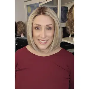 Lady Latte E Wig In Butterbeer Blonde | Heat Friendly Synthetic with Monofilament Top & Extended Lace Front