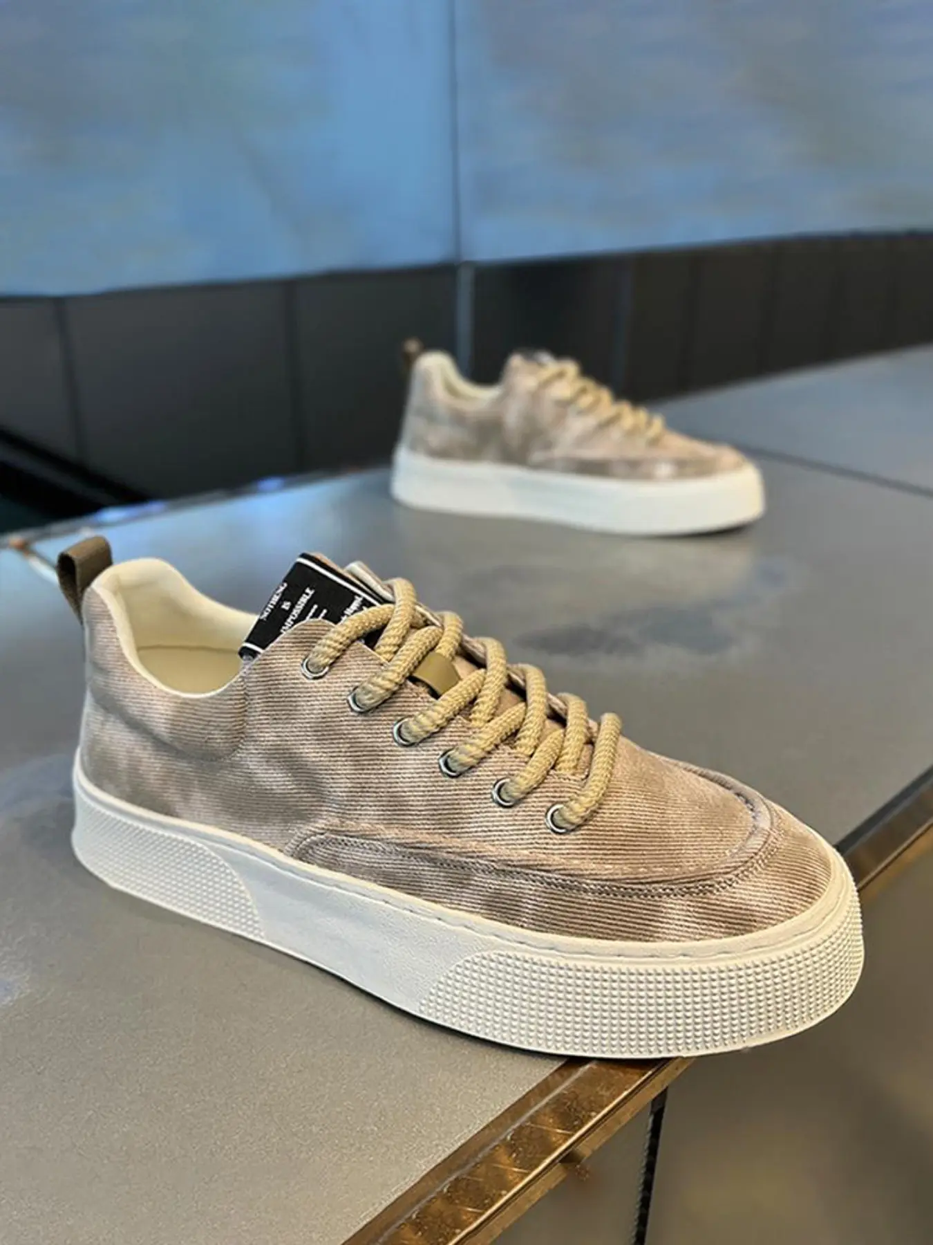 Father's Day Choice, Summer New Large Size Casual Canvas Shoes, Style, Wide and Fat, Height Increase, All Season, Gift Idea