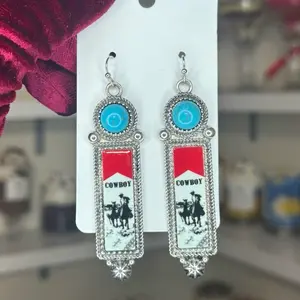 Cowboy western earrings