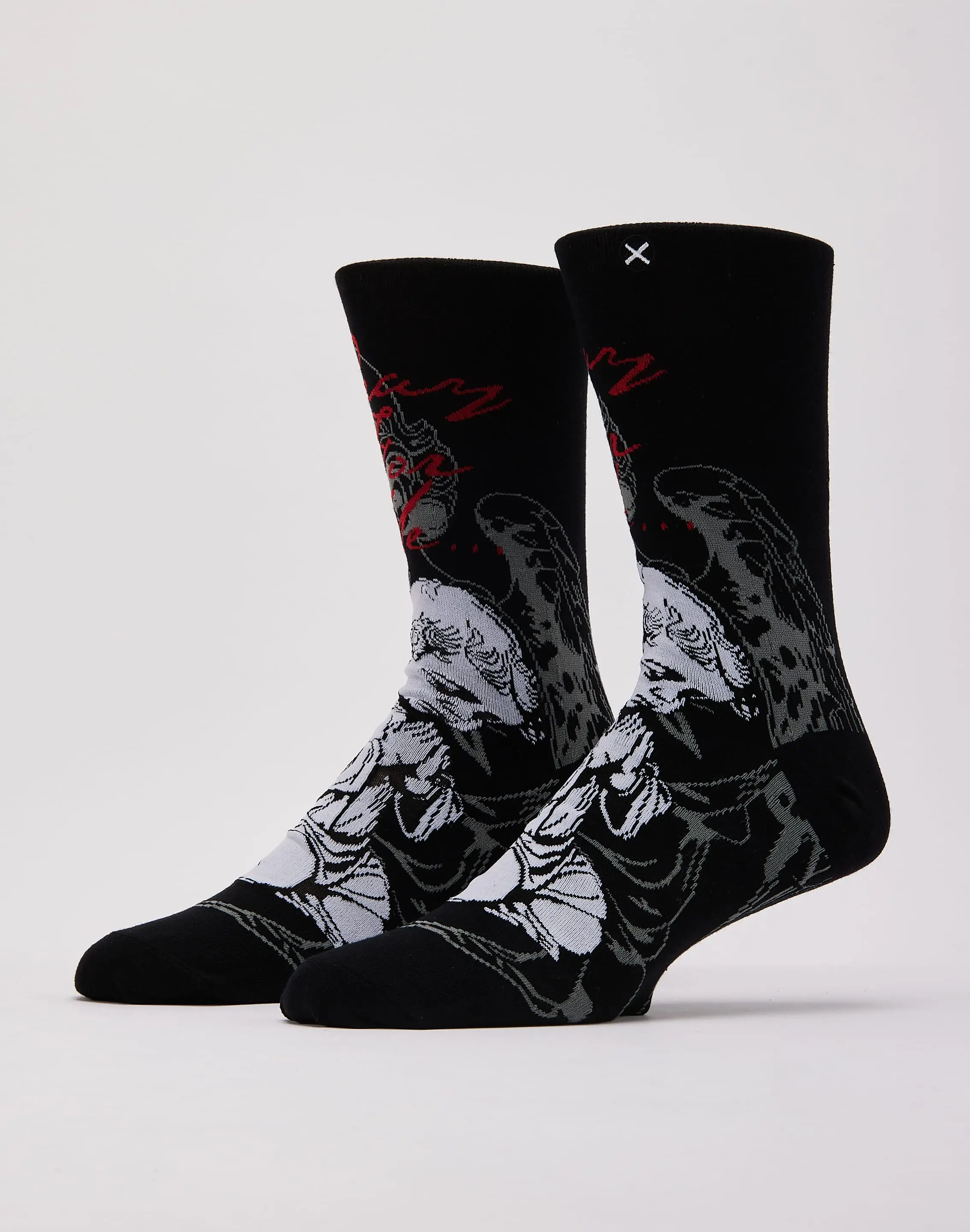 Mens Odd Sox Pray For Me Crew Socks
