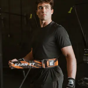 James Sprague "Tiger Stripe" Weightlifting Belt, Designed for Strength and Versatility, Ideal for Various Strength Training Sessions