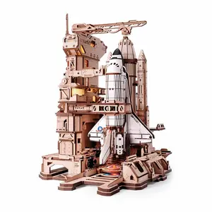 ROKR Space Shuttle LKA02 - Wooden 3D Puzzle Kit