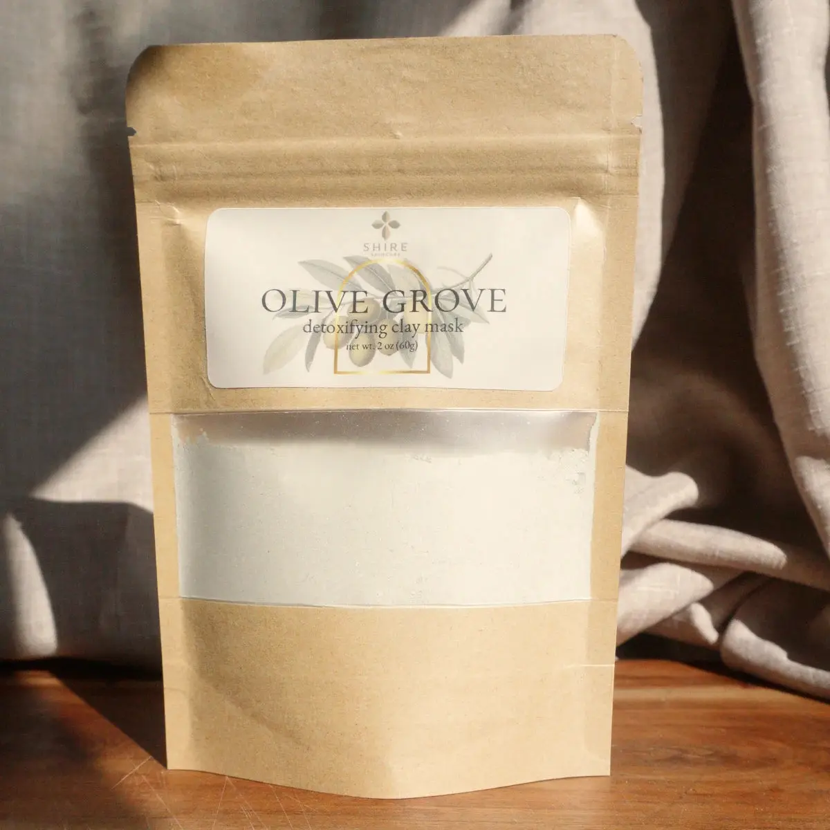 Olive Grove French Clay Face Mask, Aloe-Infused Skin Balance Nourishing Treatment   Firming  for Skincare