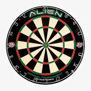 Alien Bristle Dartboard with Steel Tip and Number Ring, Sports & Outdoor Leisure Darts Equipment Set