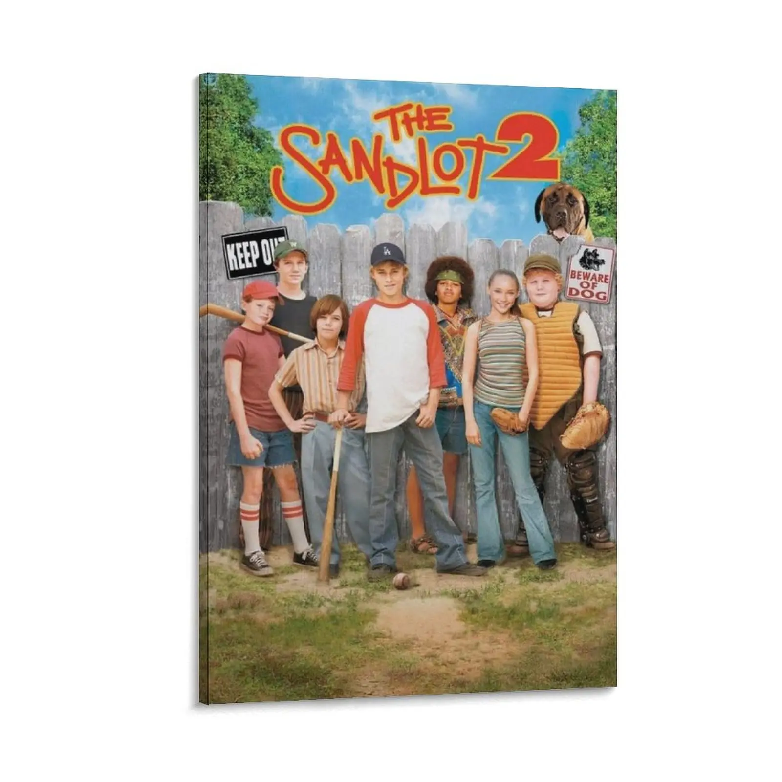 The Sandlot 2 Movie Poster Canvas Wall Art, Decorative Painting & Print for Bedroom, Bar Decor, Ideal Home Supplies Gift, Decoration