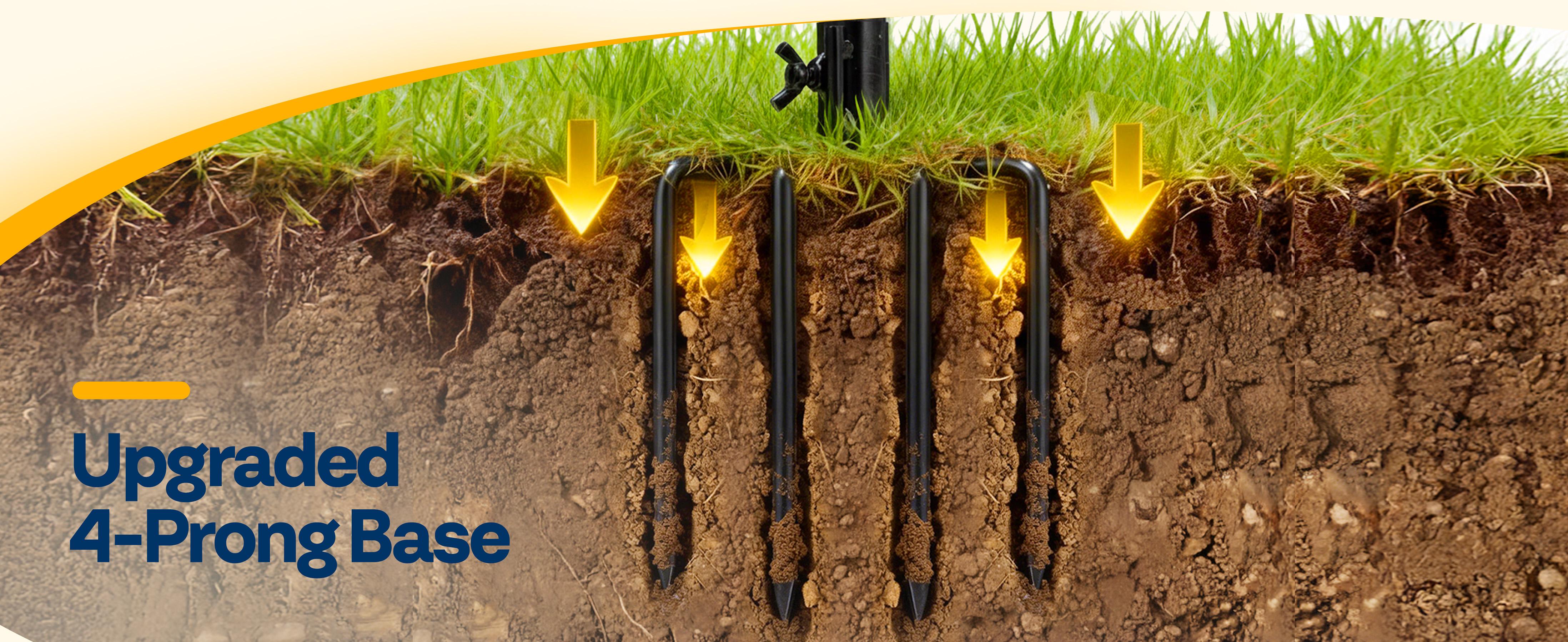 VIVOHOME Round Bird Bath with Solar Fountain for Outside, Weather-Resistant ABS Birdbath Bowl with Solar Powered Pump, Metal Ground Stake for Outdoor, Garden, 1.45 Gallons