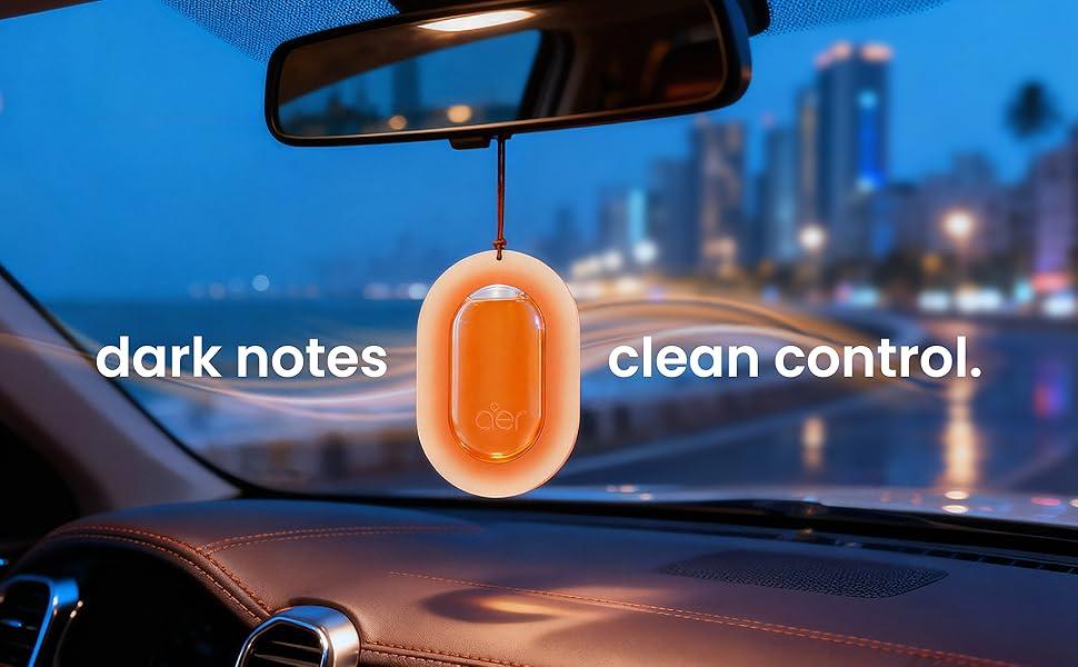 Godrej AerO Hanging Car Air Freshener, Musk After Smoke, Pack of 4