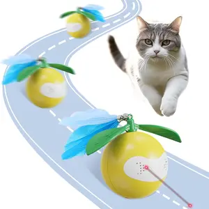Interactive   for Indoor Cats, Automatic Moving Ball  Suitable for Indoor Adult Cats and Kittens Suitable for   Breeds  Rolling Motion Sensor Light-up Effect