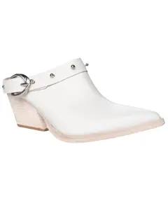 Golo Women's Woody Slip-On Booties Snip Toe - Woody-Wht
