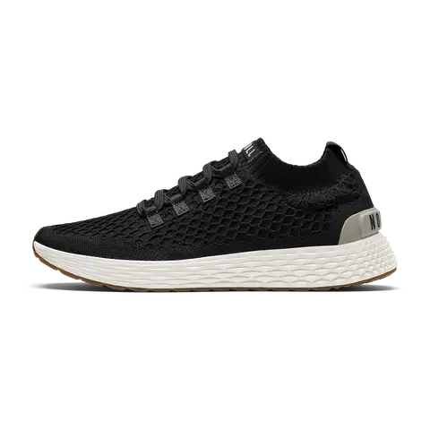 NOBULL Women's Allday Knit Shoe in Jet Black - Everyday Walking Sneaker, Comfortable Slip-On Shoe, Casual Trainer