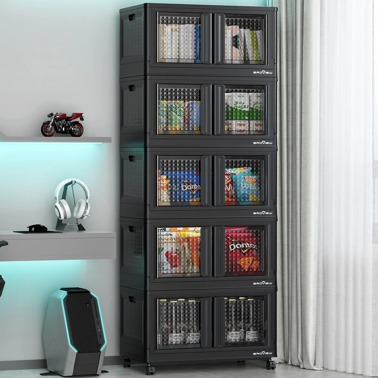 Black 500QT-5Pack
