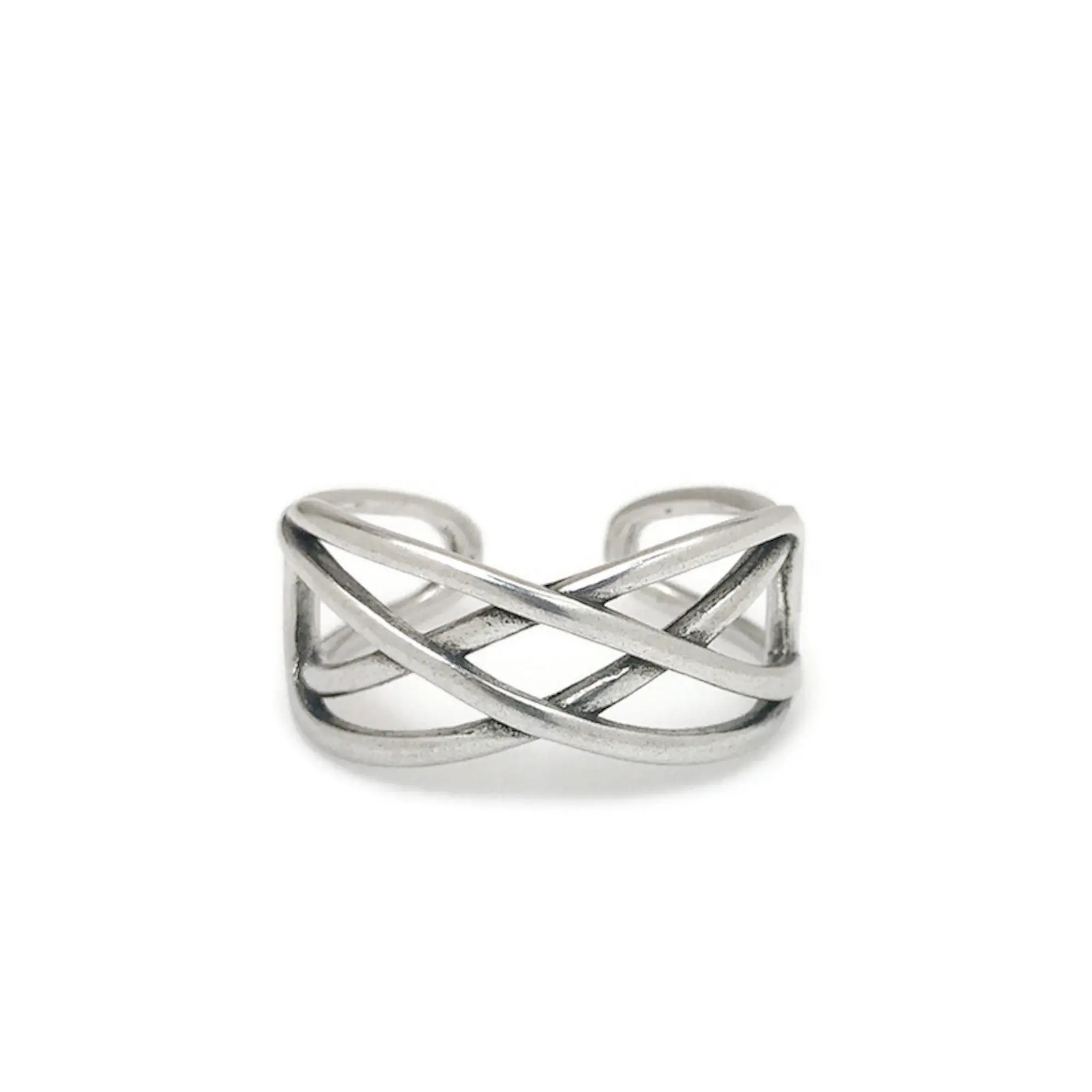 Adjustable Criss Cross Celtic Knot Ring