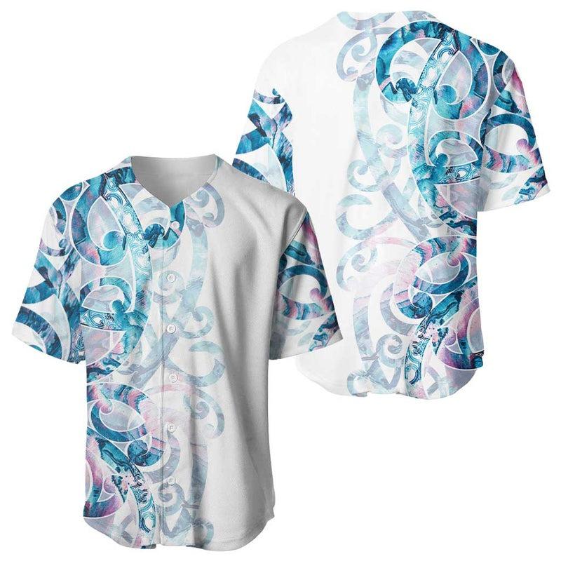 Pink Black Polynesia Floral Sea Turtle Baseball Jersey - Going Out, Doing Sports, Hot Trends Of 2026