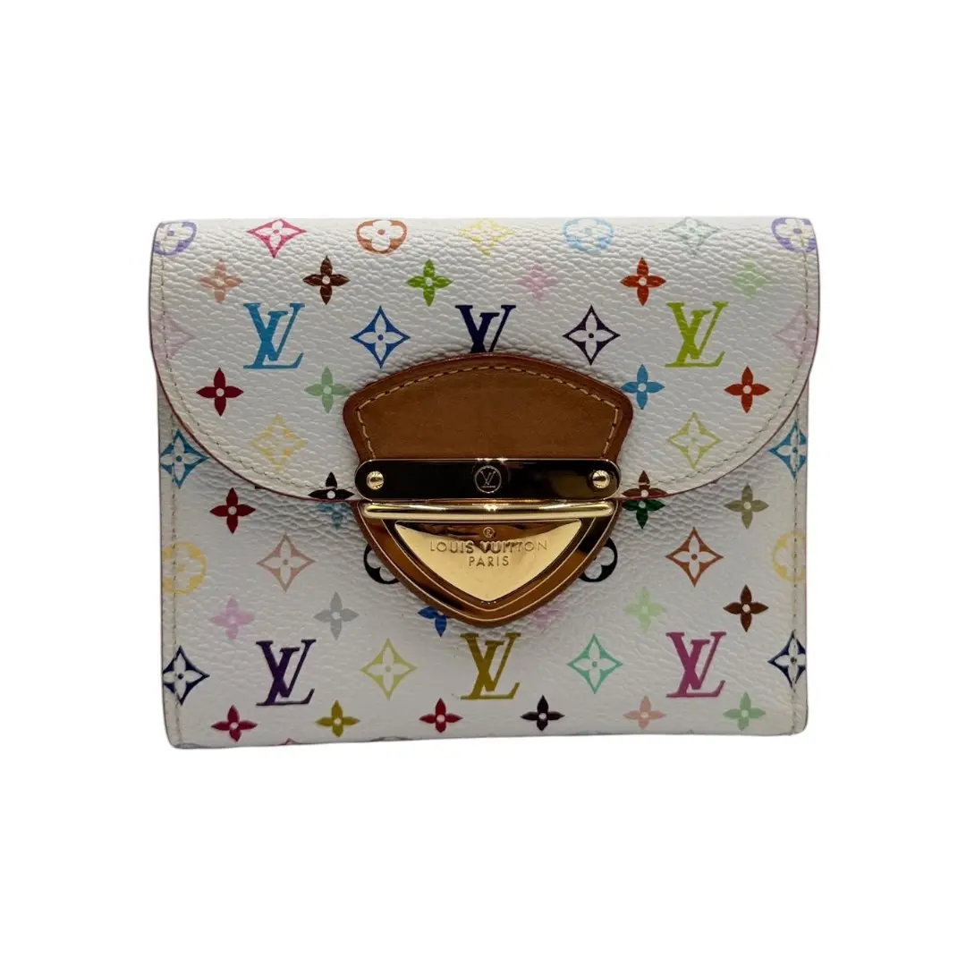 Pre-owned Louis Vuitton COATED CANVAS Small leather goods WALLET MONOGRAM MULTICOLORE KOALA