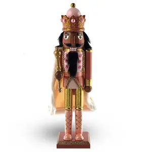African American Christmas King Nutcracker 15 inch