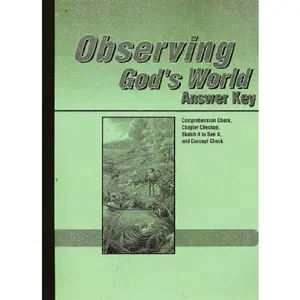 USED-Observing God's World: Answer Key by Gregory Rickrd (Paperback)