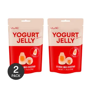 PALDO Korean Probiotic Yogurt Gummies - 2 Pack, 50g Each, Delicious & Healthy Snack