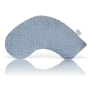 Travel Nursing Pillow - Grey Dot Pattern - Portable Baby Pillow