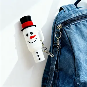 Portable Storage Keychain Capsule – Refillable Mini Container for Perfume, Pills, or Small Accessories