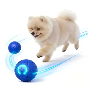 USB Rechargeable Automatic Shaky Ball, Vibrating & Moving for Small, Medium & Large Dogs, Interactive Play Enhances Fun Motion   dog products dog toys