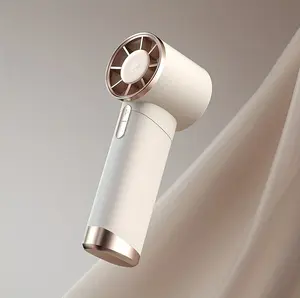 Portable Mini Handheld Fan 3000mAh Rechargeable Battery, With 100 Speeds Display