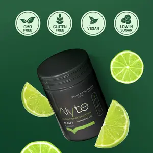 Alyte Electrolyte Powder with NAD+ – Hydration & Energy Boost, Low-Sugar Lemon Lime Drink for Muscle Recovery & Collagen Support