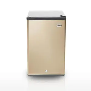 Whynter 2.1 cu ft Upright Freezer with Lock in Rose Gold,  Energy Star Rated CUF‑210SSG