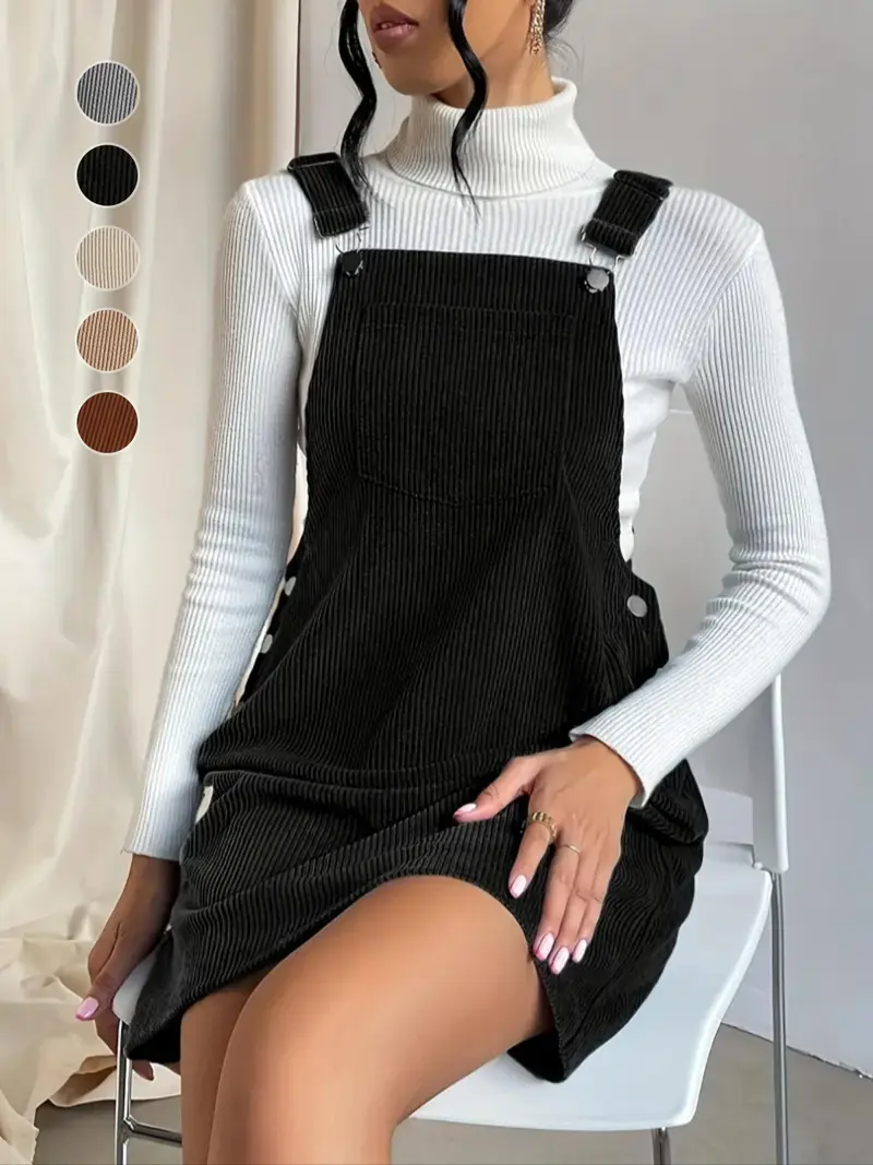 black overalls dress outfit - TikTok Shop black overalls dress outfit - TikTok Shop