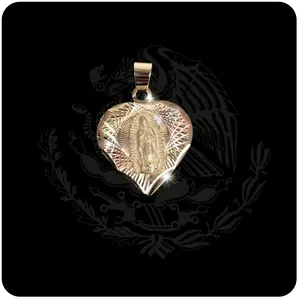 Virgin Mary Heart Pendant