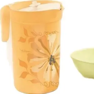 Pitcher 1 Gallon by Tupperware Leakproof Airtight Lid Jugs