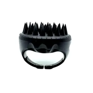 Silicone Scalp Massager with Handle - Gentle Plastic Haircare Tool for Bath, Dandruff Removal - Lightweight Unisex Shampoo Brush Accessory for Exfoliation, Hair Growth (Single Item), Anti-Dandruff, Pack GIFTED COSMETICS WE USE OUR GIFTS TO EXPRESS