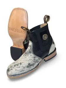 Botin Vaquero Pelo De Vaca Para Caballero